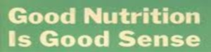 Nutrition in action - food as therapy